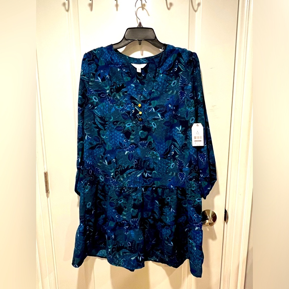 Oversized colorful dress